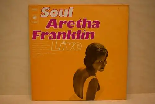 Aretha Franklin ‎– Soul - Aretha Franklin - Live