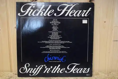 Sniff 'n' The Tears ‎– Fickle Heart