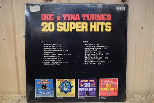 Ike & Tina Turner ‎– 20 Super Hits