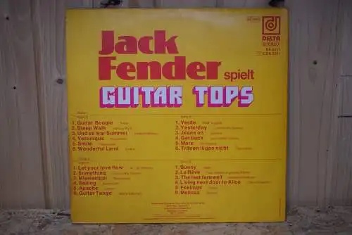 Jack Fender ‎– Jack Fender Spielt Guitar Tops