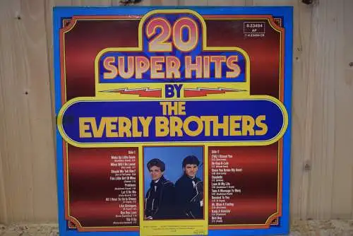 Everly Brothers ‎– 20 Super Hits By The Everly Brothers