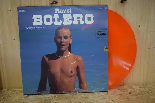 Ravel ‎– Bolero " Maxi Version in Orange Vinyl , sehr guter Zustand"