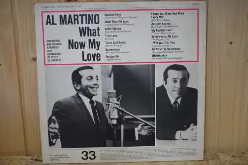 Al Martino ‎– What Now My Love