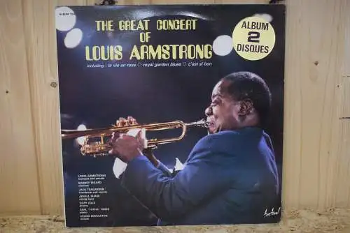 Louis Armstrong ‎– The Great Concert Of Louis Armstrong