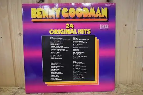 Benny Goodman ‎– 24 Original Hits / Swingtime With Benny Goodman