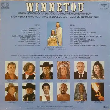 Ralph Siegel ‎– Winnetou (Original-Soundtrack Aus Dem Action- Und Musik-Schauspiel)