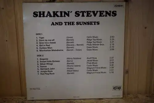 Shakin' Stevens And The Sunsets ‎– The Early Days