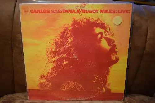 Carlos Santana & Buddy Miles ‎– Carlos Santana & Buddy Miles! Live!