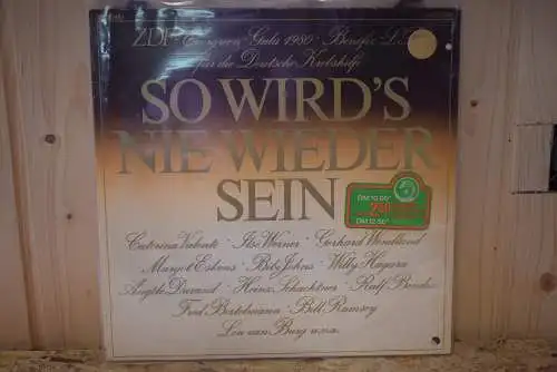 So Wird's Nie Wieder Sein (ZDF-Evergreen-Gala 1980)