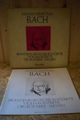 Johann Sebastian Bach ‎– Brandenburgische Konzerte / Violinkonzerte / Orgelwerke / Messen