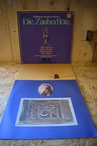 Wolfgang Amadeus Mozart, Sylvia Geszty, Helen Donath, Peter Schreier, Theo Adam, Rundfunkchor Leipzig · Staatskapelle Dresden, Otmar Suitner ‎– Die Zauberflöte