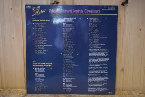 Gitti Und Erica ‎– Musik Kennt Keine Grenzen