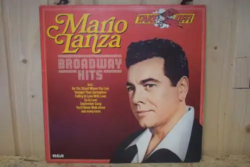 Mario Lanza ‎– Takeoff - Broadway Hits