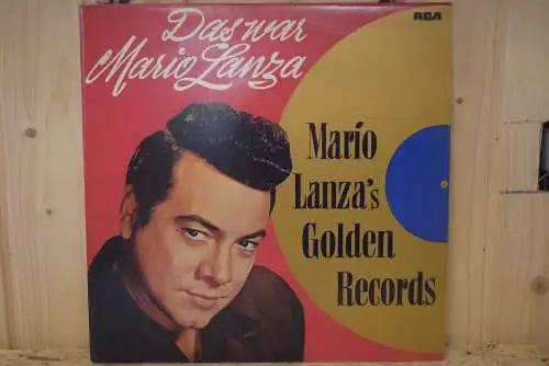Mario Lanza ‎– Das War Mario Lanza (Mario Lanza's Golden Records)