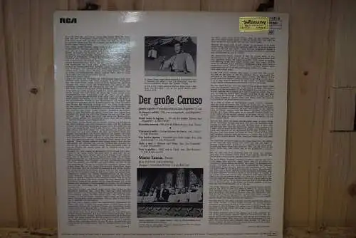Lanza ‎– The Great Caruso