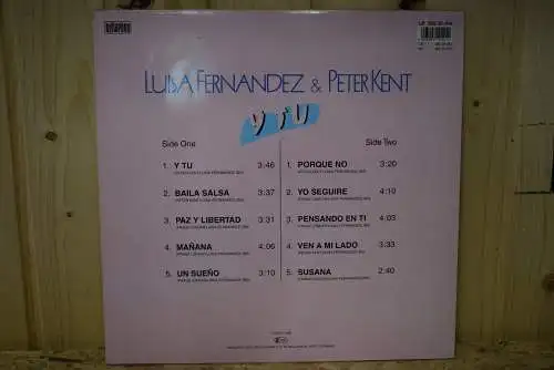 Luisa Fernandez & Peter Kent ‎– Y Tu