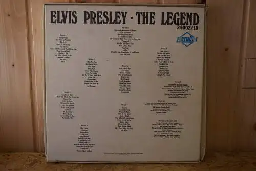 Elvis Presley ‎– The Legend  "10 LP Box , LPs in sehr gutem Zustand"