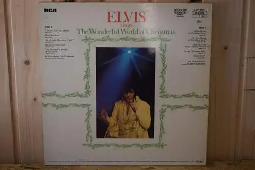 Elvis Presley ‎– Elvis Sings The Wonderful World Of Christmas