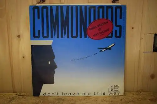Communards With Sarah Jane Morris ‎– Don't Leave Me This Way (Son Of Gotham City Mix)