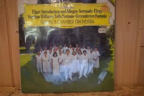 Elgar, Vaughan Williams, Orpheus Chamber Orchestra ‎– Introduction And Allegro • Serenade • Elegy / Tallis Fantasia • Greensleeves Fantasia