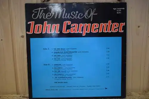 The Splash Band ‎– The Music Of John Carpenter