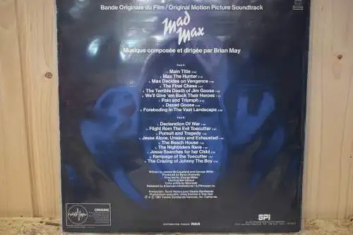 Brian May  ‎– Bande Originale Du Film / Original Motion Picture Sound Track De Mad Max
