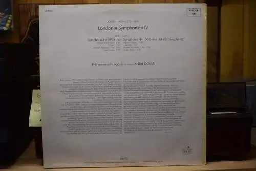 Joseph Haydn, Philharmonia Hungarica, Antal Dorati ‎– Londoner Symphonien Vol. IV
