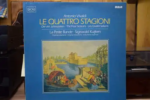 Antonio Vivaldi / La Petite Bande • Sigiswald Kuijken ‎– Le Quattro Stagioni • Die Vier Jahreszeiten • The Four Seasons • Les Quatre Saisons