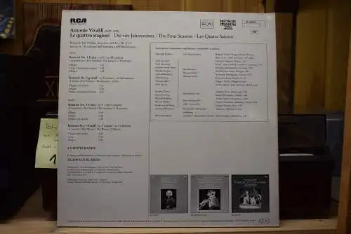Antonio Vivaldi / La Petite Bande • Sigiswald Kuijken ‎– Le Quattro Stagioni • Die Vier Jahreszeiten • The Four Seasons • Les Quatre Saisons