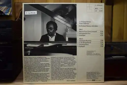 Sir Roland Hanna ‎– Piano Soliloquy