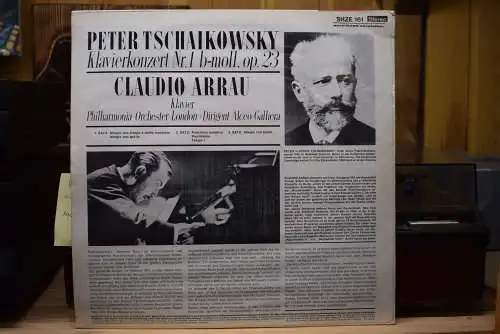 Tschaikowsky, Claudio Arrau, Philharmonia Orchestra London, Alceo Galliera ‎– Klavierkonzert Nr. 1