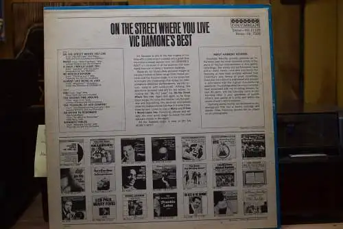Vic Damone ‎– On The Street Where You Live: Vic Damone's Best