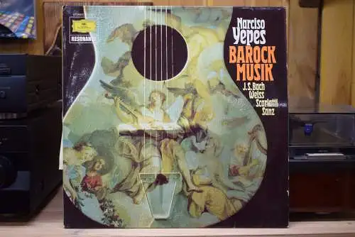 Narciso Yepes - J.S.Bach, Weiss, Scarlatti, Sanz ‎– Barock Musik