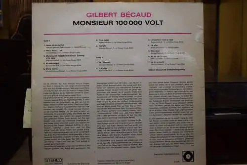 Gilbert Bécaud (Monsieur 100 000 Volt)
