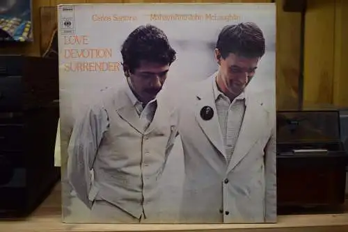 Carlos Santana / Mahavishnu John McLaughlin ‎– Love Devotion Surrender