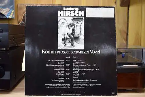 Ludwig Hirsch ‎– Komm Großer Schwarzer Vogel