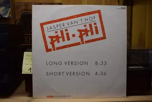 Jasper Van't Hof ‎– Pili-Pili