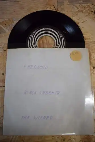 Black Sabbath ‎– Paranoid/ The Wizard