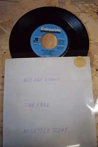 John Fred & His Playboy Band ‎– Hey Hey Bunny / No Letter Today
