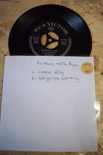 The Mama's And The Papa's ‎– Creeque Alley / Did You Ever Want To Cry