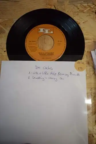 Joe Cocker ‎– With A Little Help From My Friends/ Something's coming on
