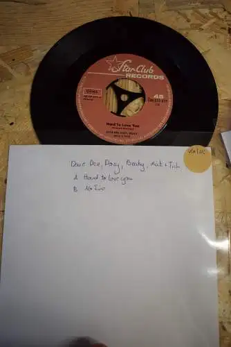 Dave Dee, Dozy, Beaky, Mick & Tich ‎– Hard To Love You / No Time