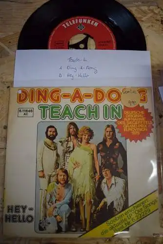 Teach-In ‎– Ding-A-Dong / Hey-Hello