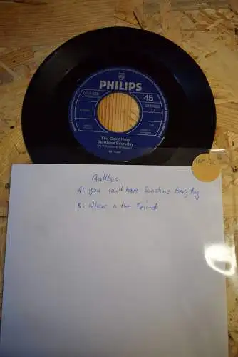 Rattles ‎– You Can't Have Sunshine Everyday / Where is the Friend 