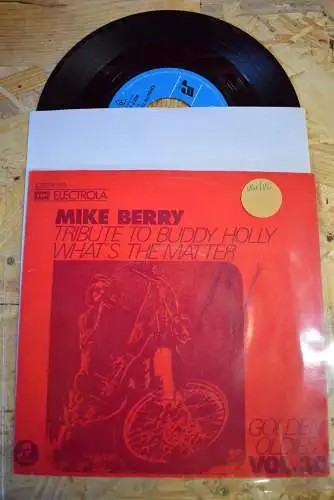 Mike Berry With The Outlaws  ‎– Tribute To Buddy Holly / What's The Matter