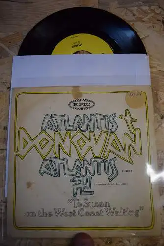 Donovan ‎– Atlantis / To Susan on the West Coast waiting 