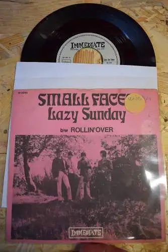 Small Faces ‎– Lazy Sunday / b/w Rollin' Over
