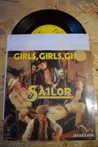 Sailor ‎– Girls, Girls, Girls / Jacaranda 