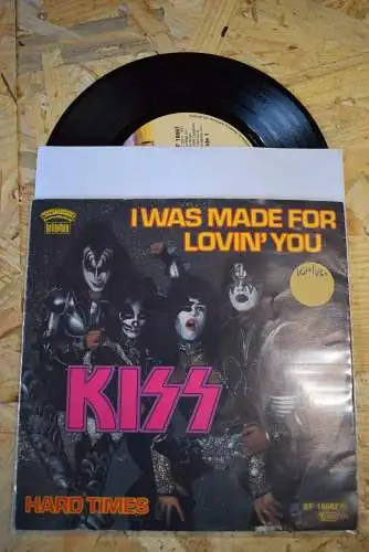 Kiss ‎– I Was Made For Lovin' You / Hard Times