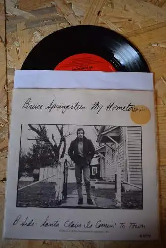 Bruce Springsteen ‎– My Hometown / Santa Claus Is Comin' To Town